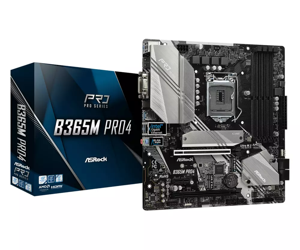 Дънна платка ASROCK B365M-PRO4