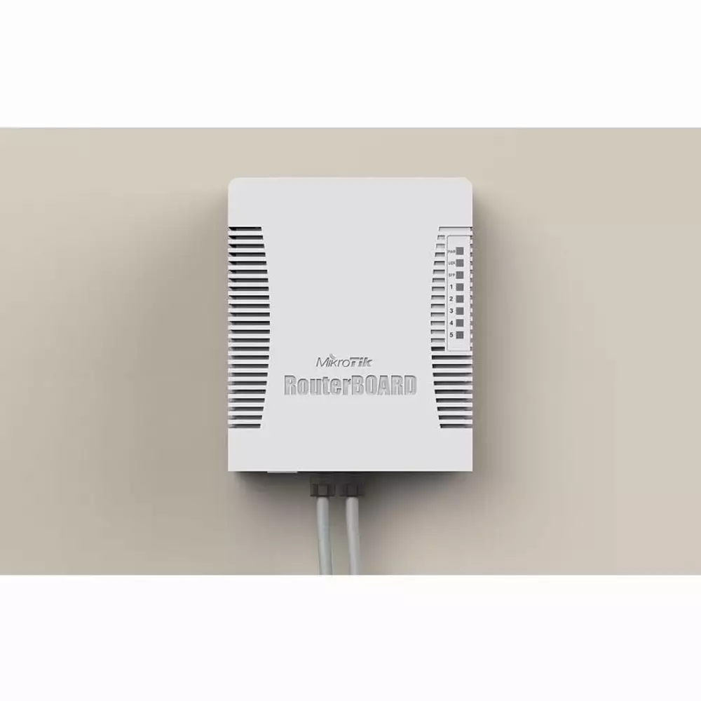 Рутер MikroTik RB960PGS, 128MB, 5x Gigabit LAN, PoE, USB, 10/100/1000Mbit, RouterOS L4
