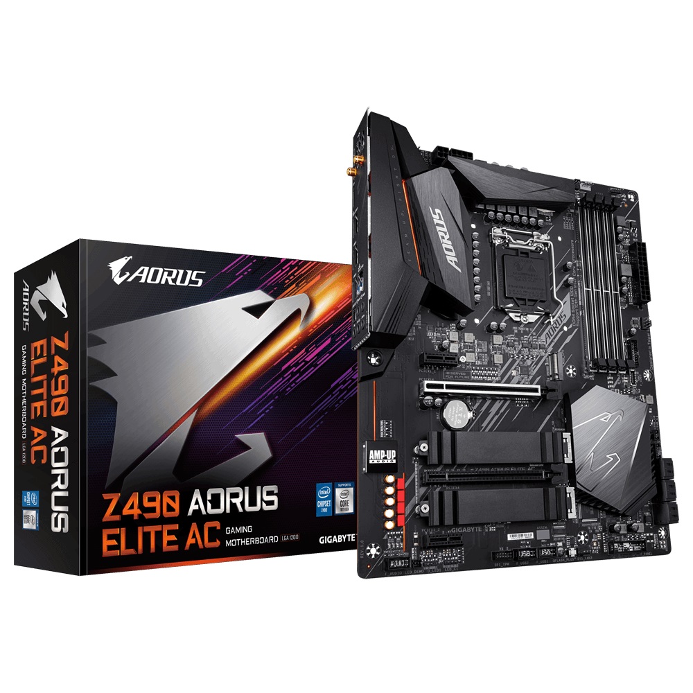 Дънна платка Gigabyte Z490 AORUS ELITE AC (Wi-Fi)