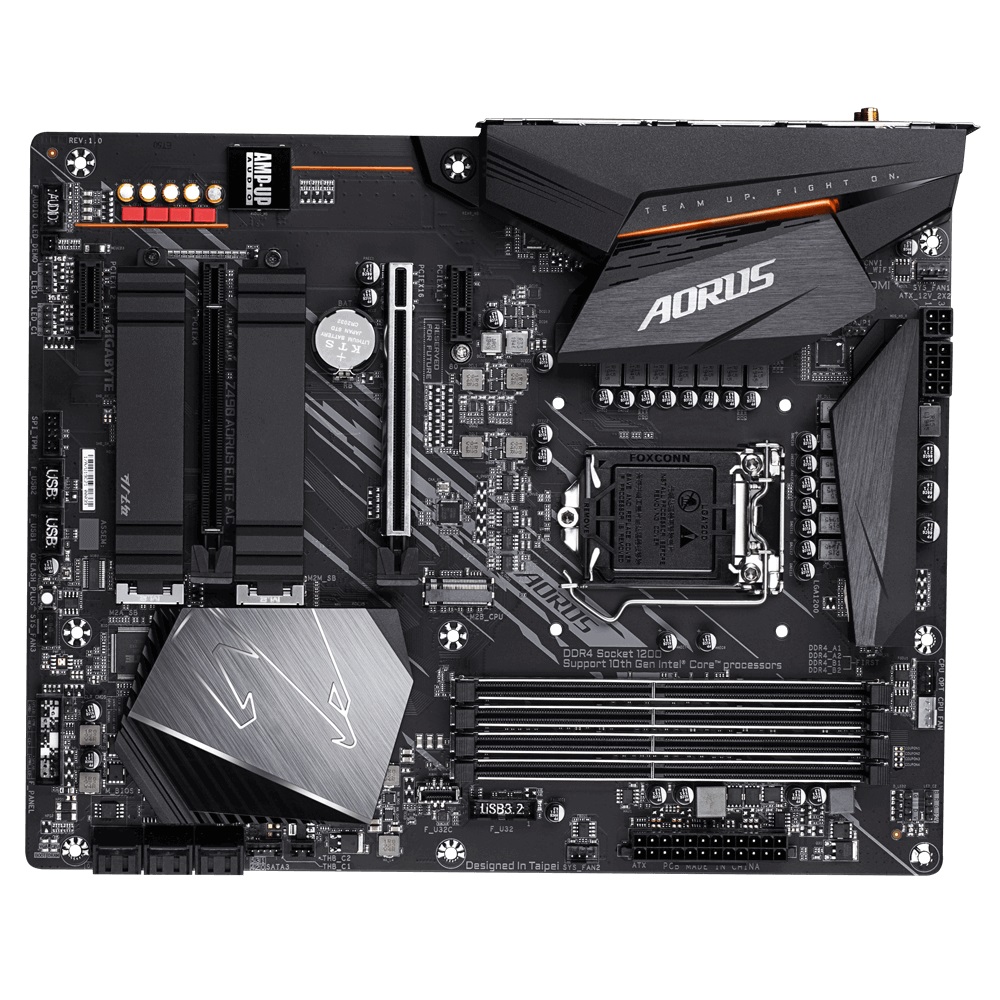Дънна платка Gigabyte Z490 AORUS ELITE AC (Wi-Fi)