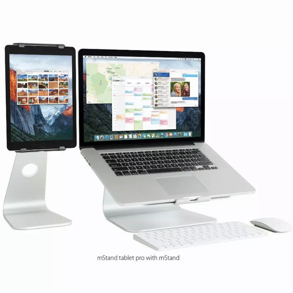 Поставка за таблет Rain Design mStand tablet pro за iPad Pro/Air 9.7", Сребрист