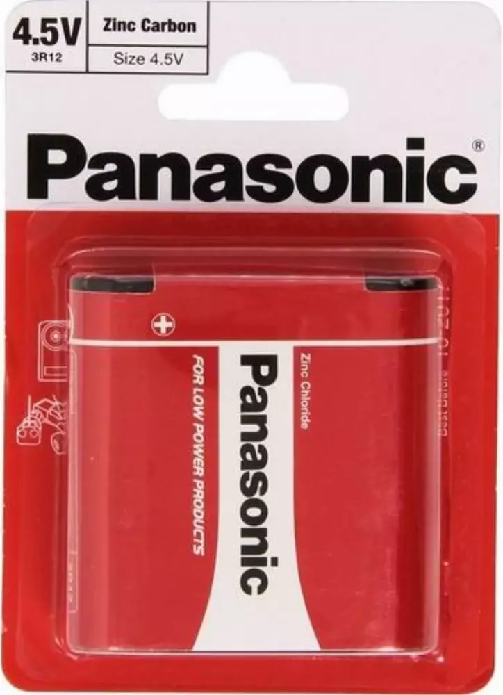 Цинк карбонова батерия GP  3R12 /1 бр. в опаковка/ блистер  4.5V PANASONIC