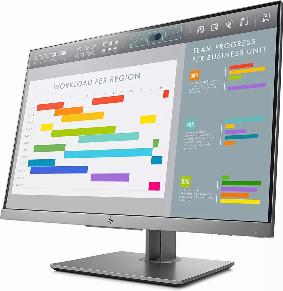Монитор HP EliteDisplay E243i 24", (1920x1200), IPS, 60Hz, 5ms