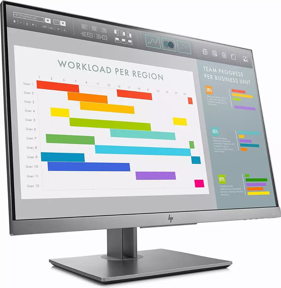 Монитор HP EliteDisplay E243i 24", (1920x1200), IPS, 60Hz, 5ms