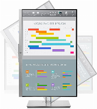 Монитор HP EliteDisplay E243i 24", (1920x1200), IPS, 60Hz, 5ms