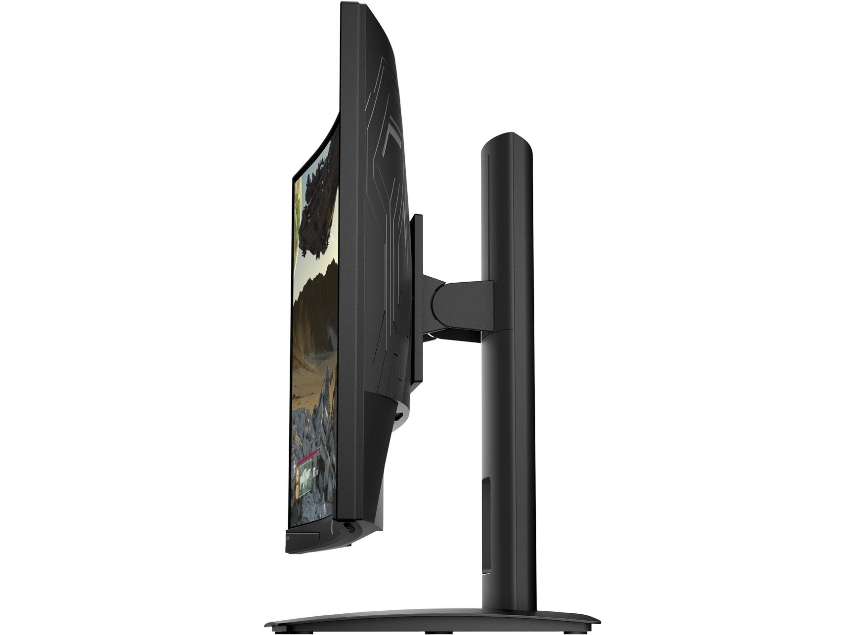 Монитор HP X24c 23.8" Gaming, FullHD (1920x1080), VA, 144Hz, 4ms