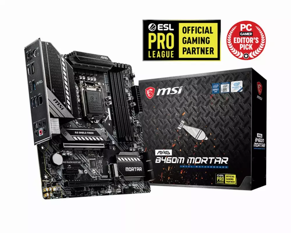 Дънна платка MSI MAG B460M MORTAR
