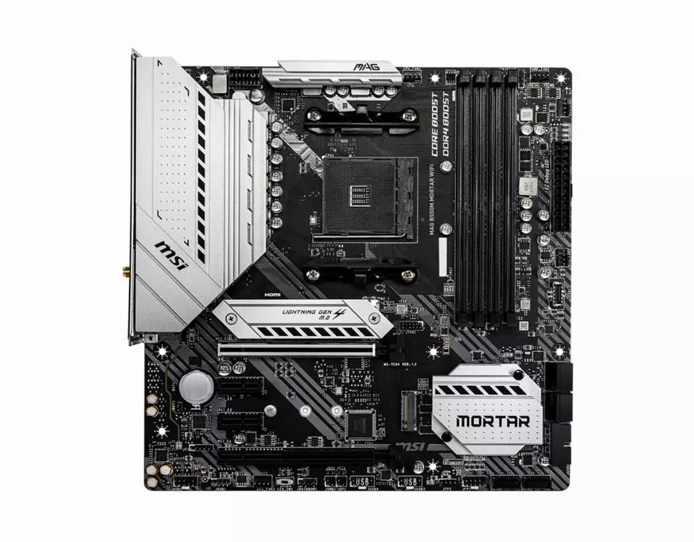Дънна платка MSI MAG B550M MORTAR (WIFI)