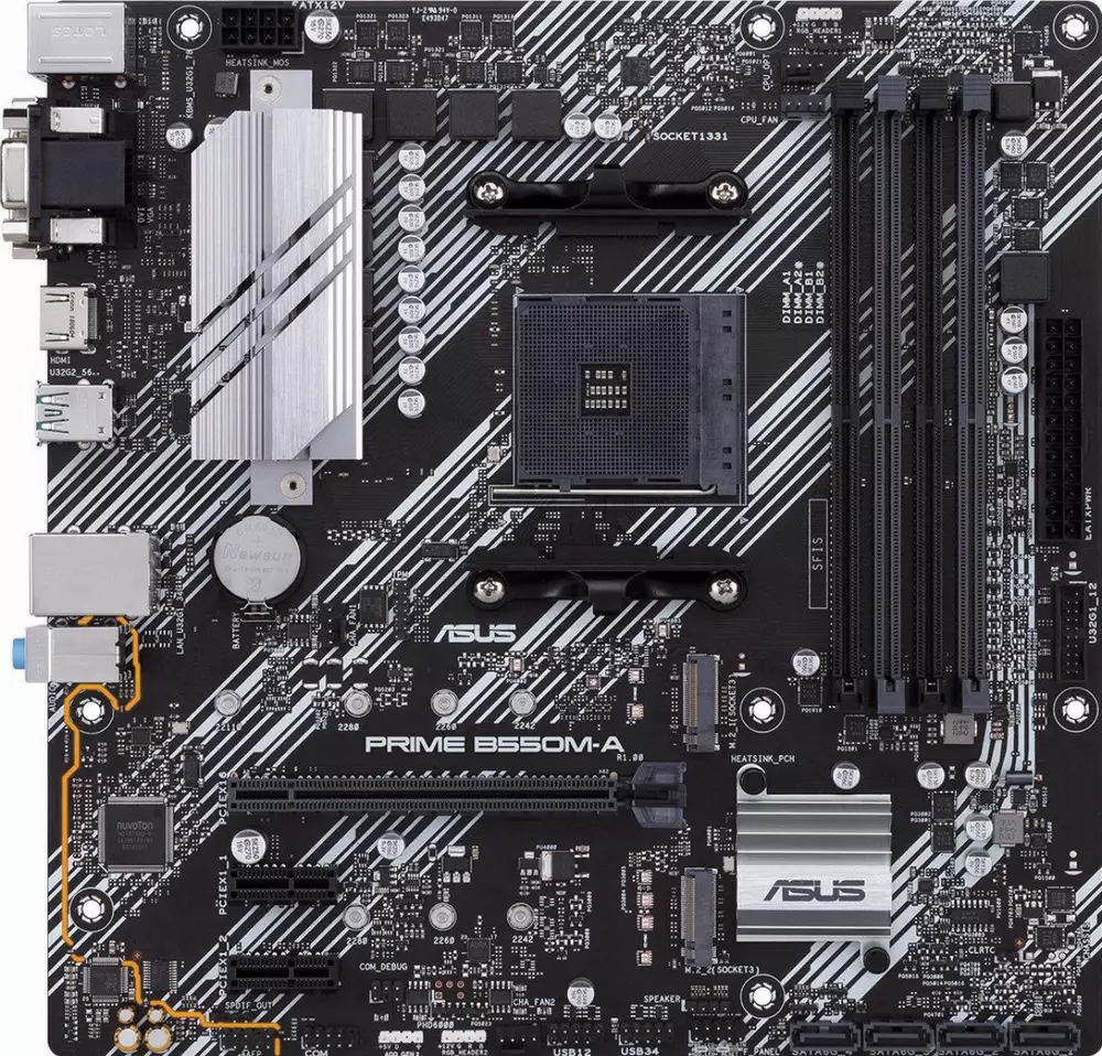 Дънна платка ASUS Prime B550M-A