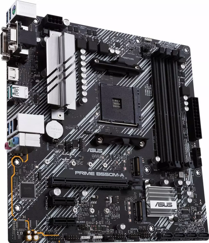 Дънна платка ASUS Prime B550M-A
