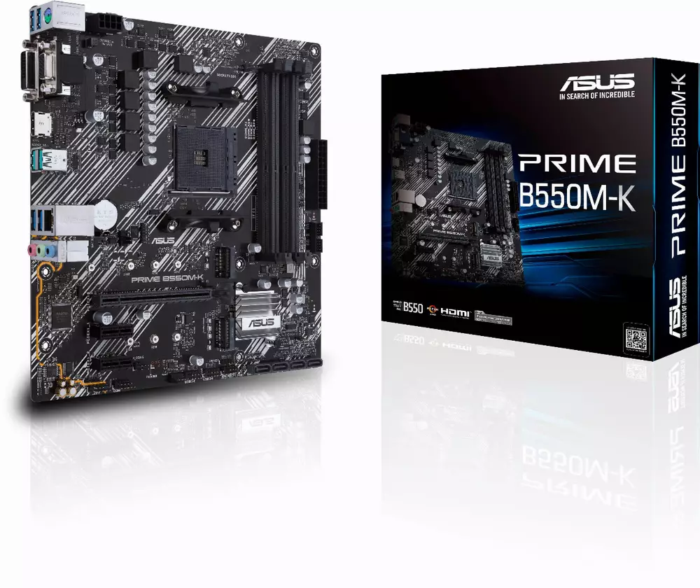 Дънна платка ASUS Prime B550M-K