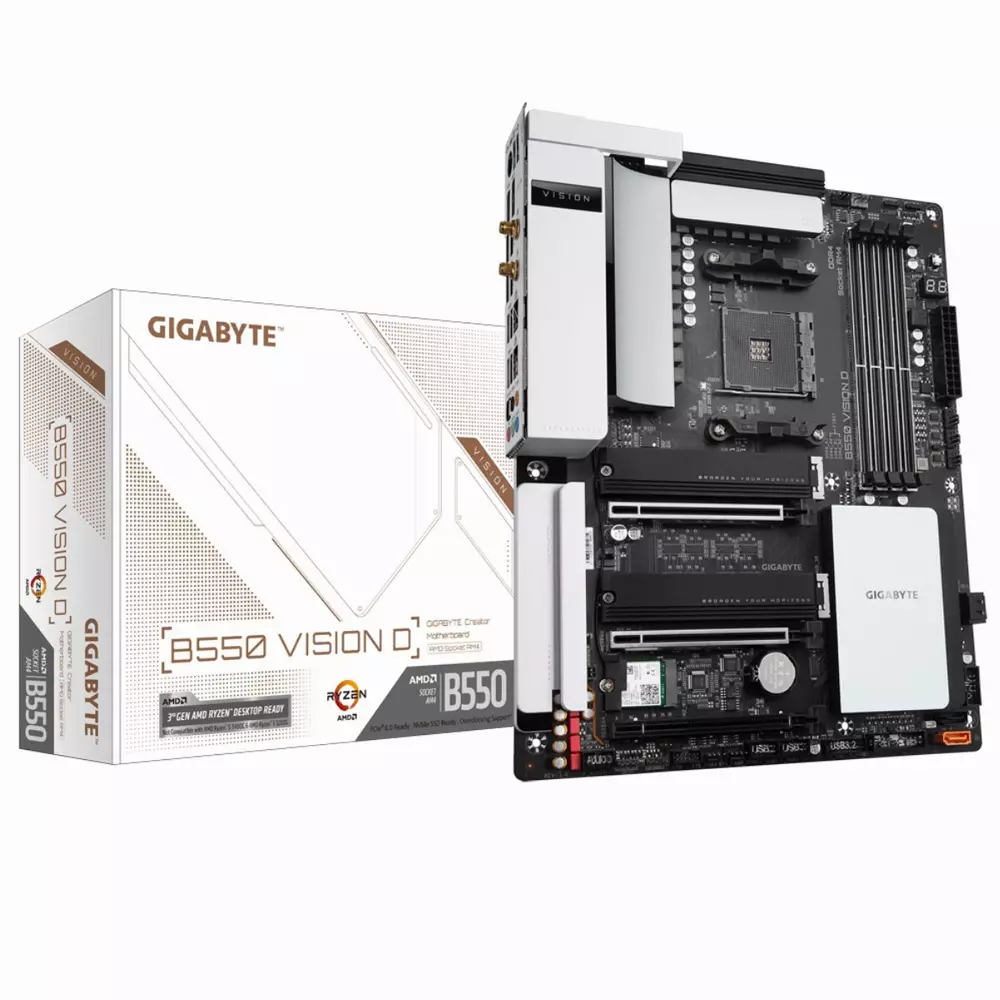 Дънна платка GIGABYTE B550 VISION D 