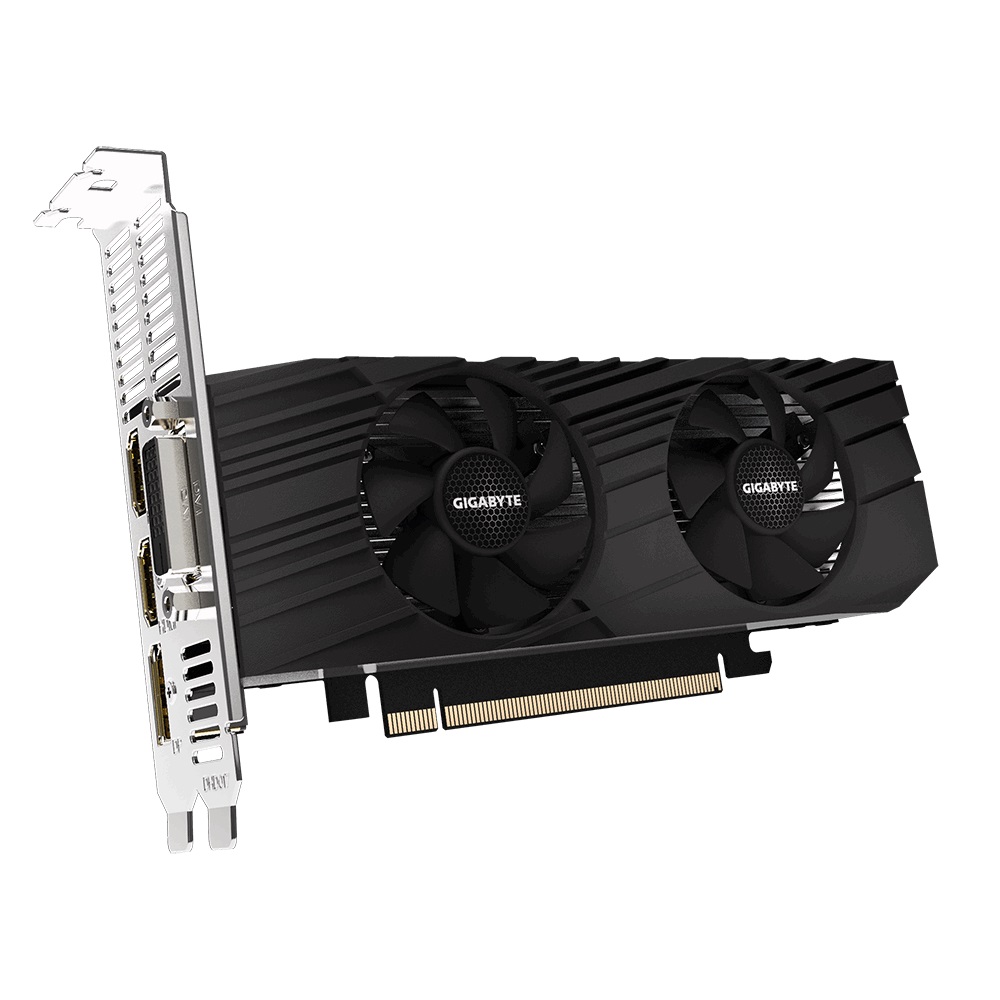 Видео карта GIGABYTE GeForce GTX 1650 D6 OC Low Profile 4G