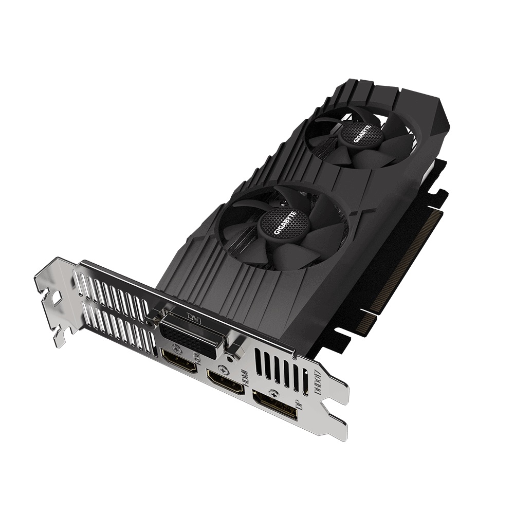 Видео карта GIGABYTE GeForce GTX 1650 D6 OC Low Profile 4G
