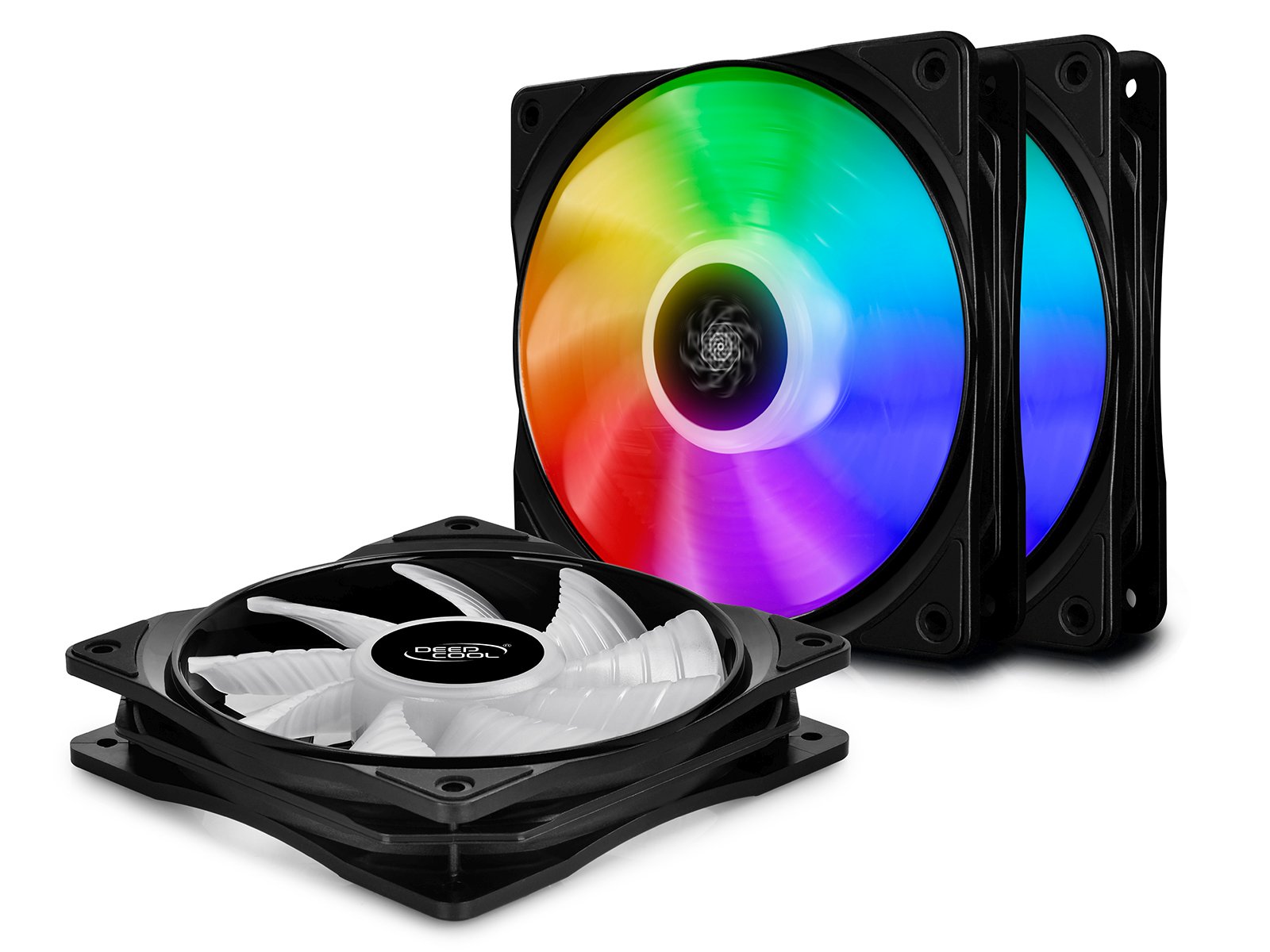 Комплект вентилатори DeepCool CF120 RGB 3-in-1, 3x120mm с контролер