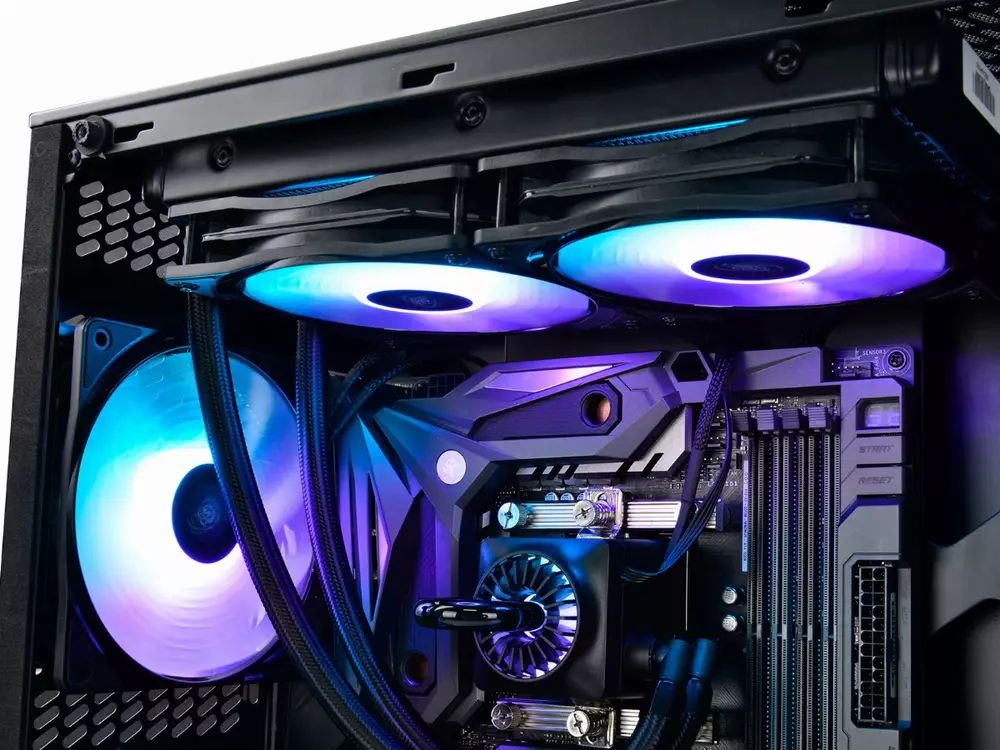 Комплект вентилатори DeepCool CF120 RGB 3-in-1, 3x120mm с контролер