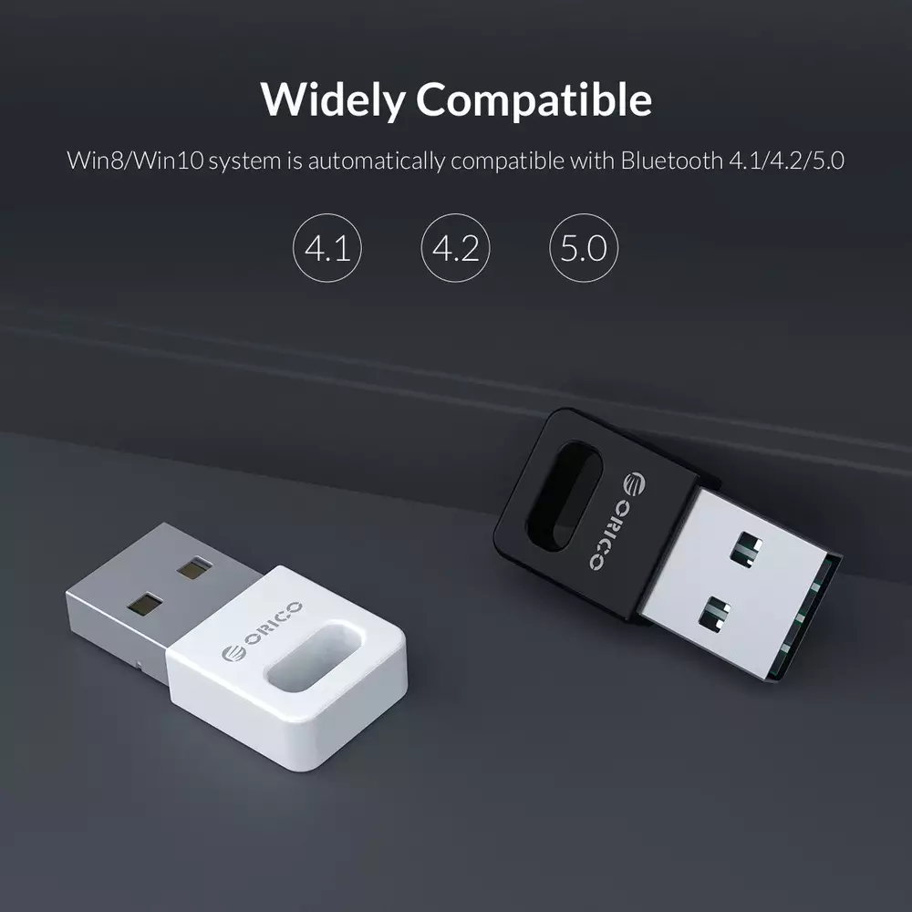 Блутут адаптер Orico BTA-409-BK Bluetooth 4.0 USB adapter Black