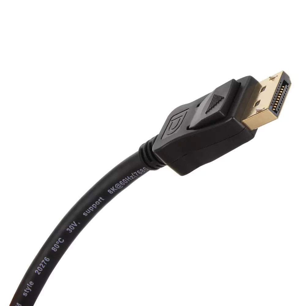 VCom Кабел Display Port 1.4 DP M / M - 8K Black - CG632-1.5m