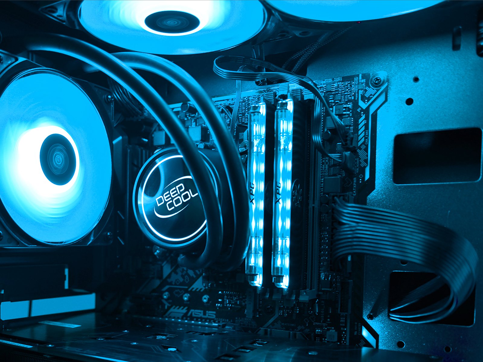 Водно охлаждане за процесор DeepCool GAMMAXX L120T BLUE