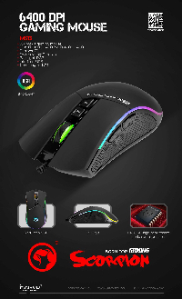Геймърска мишка Marvo M513 RGB