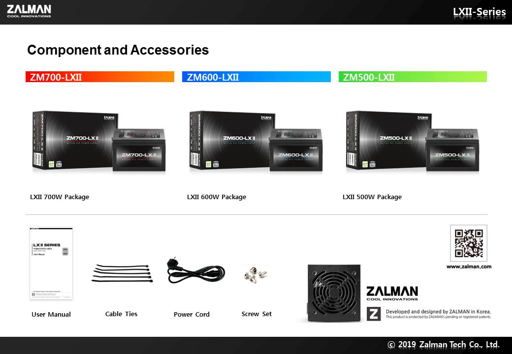 Захранване Zalman ZM600-LXII 600W  PSU