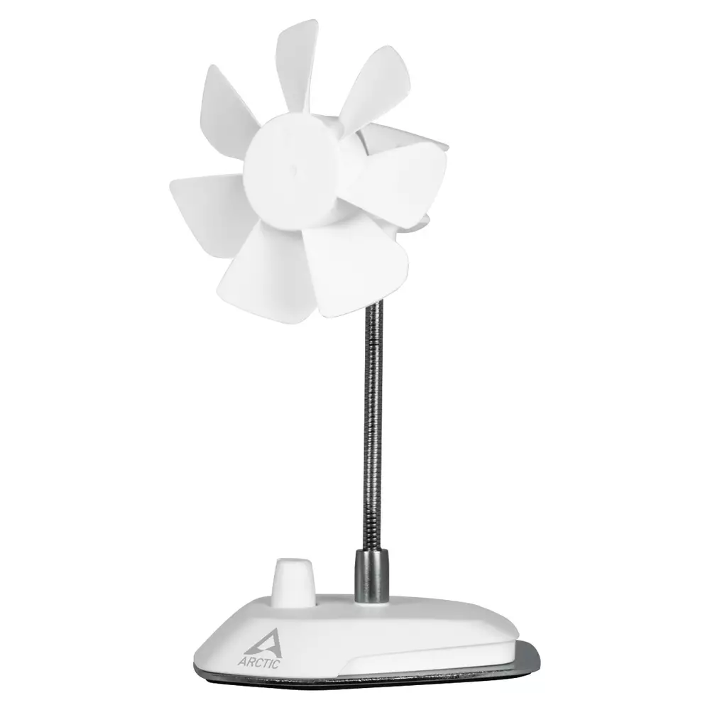 Вентилатор за бюро Arctic Breeze White - USB