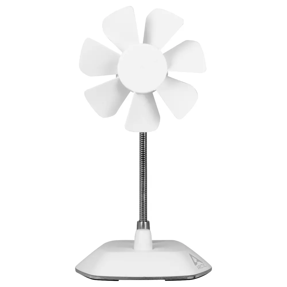 Вентилатор за бюро Arctic Breeze White - USB