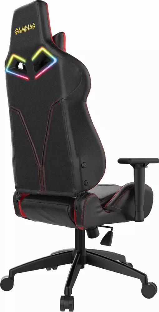 Gamdias геймърски стол Gaming Chair - ACHILLES E1-L Red RGB