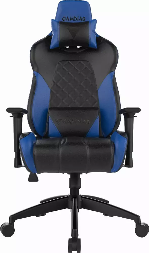 Gamdias геймърски стол Gaming Chair - ACHILLES E1-L Blue RGB