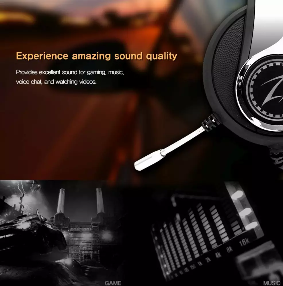 Zalman геймърски слушалки Headphones with mic Gaming ZM-HPS600