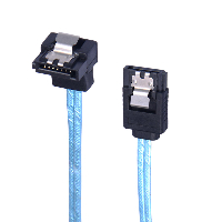 Orico кабел Cable SATA3 60cm /w Lock, 1 Right angle - CPD-7P6G-BA60