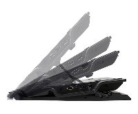Zalman Охлаждане за лаптоп Notebook Cooler 17" Black ZM-NS2000