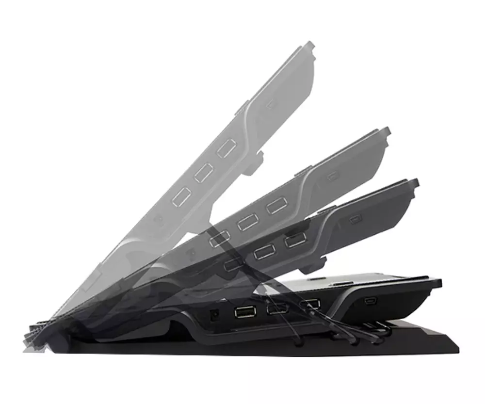 Zalman Охлаждане за лаптоп Notebook Cooler 17" Black ZM-NS2000