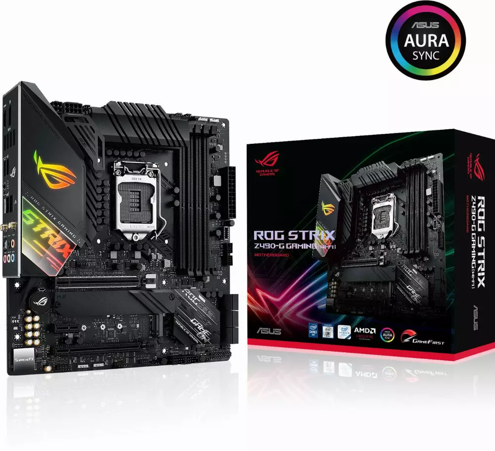 Дънна платка ASUS ROG STRIX Z490-G GAMING (WI-FI)
