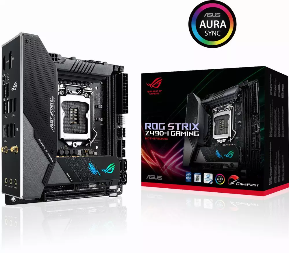 Дънна платка ASUS ROG STRIX Z490-I GAMING (WI-FI)