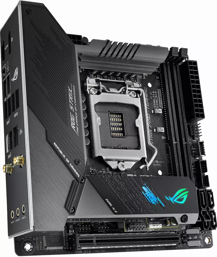 Дънна платка ASUS ROG STRIX Z490-I GAMING (WI-FI)