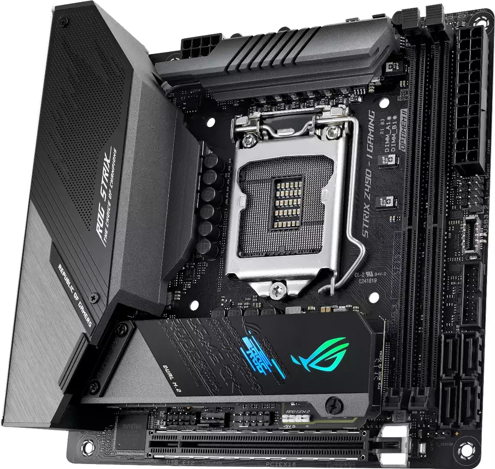 Дънна платка ASUS ROG STRIX Z490-I GAMING (WI-FI)