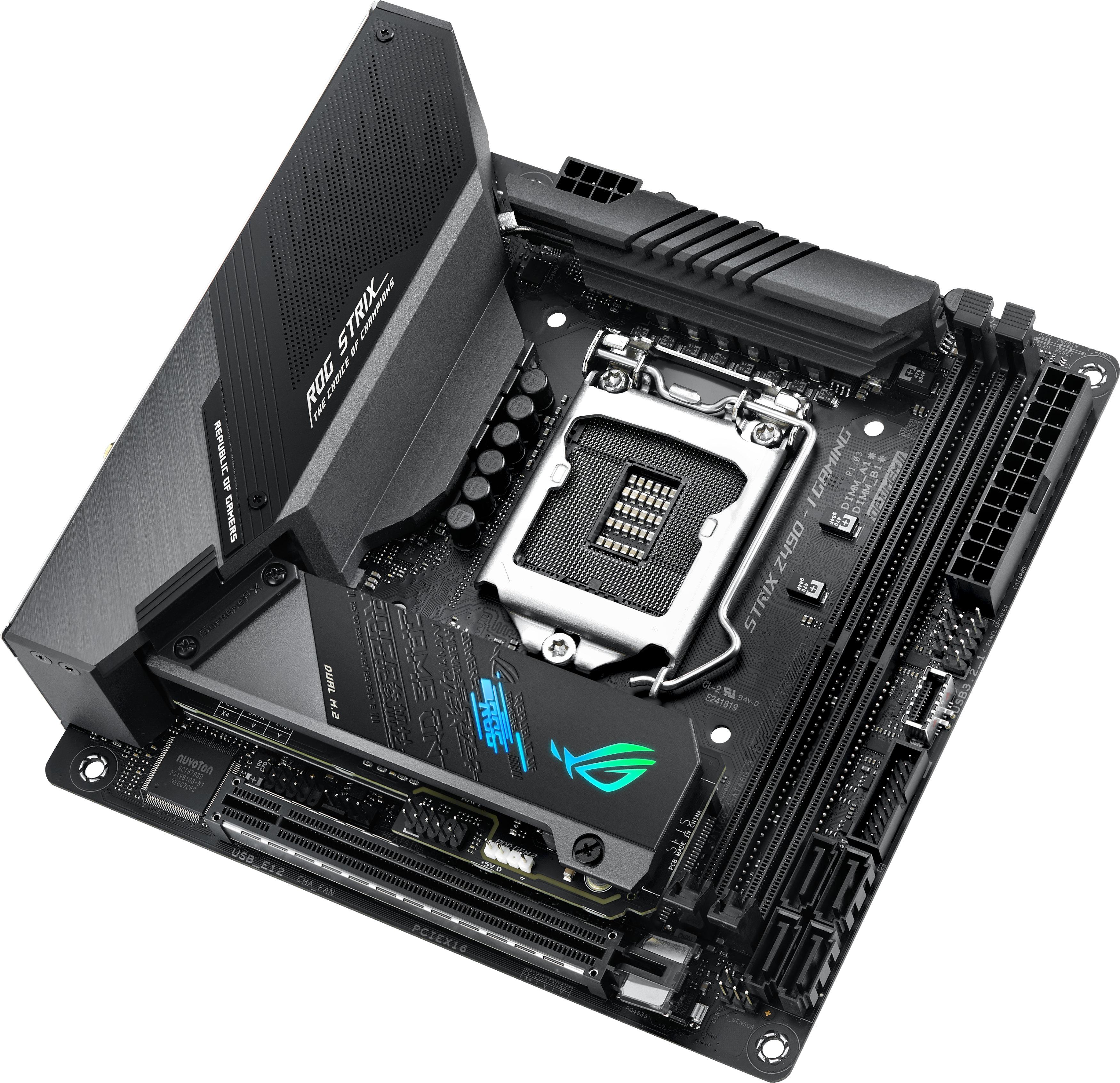Дънна платка ASUS ROG STRIX Z490-I GAMING (WI-FI)