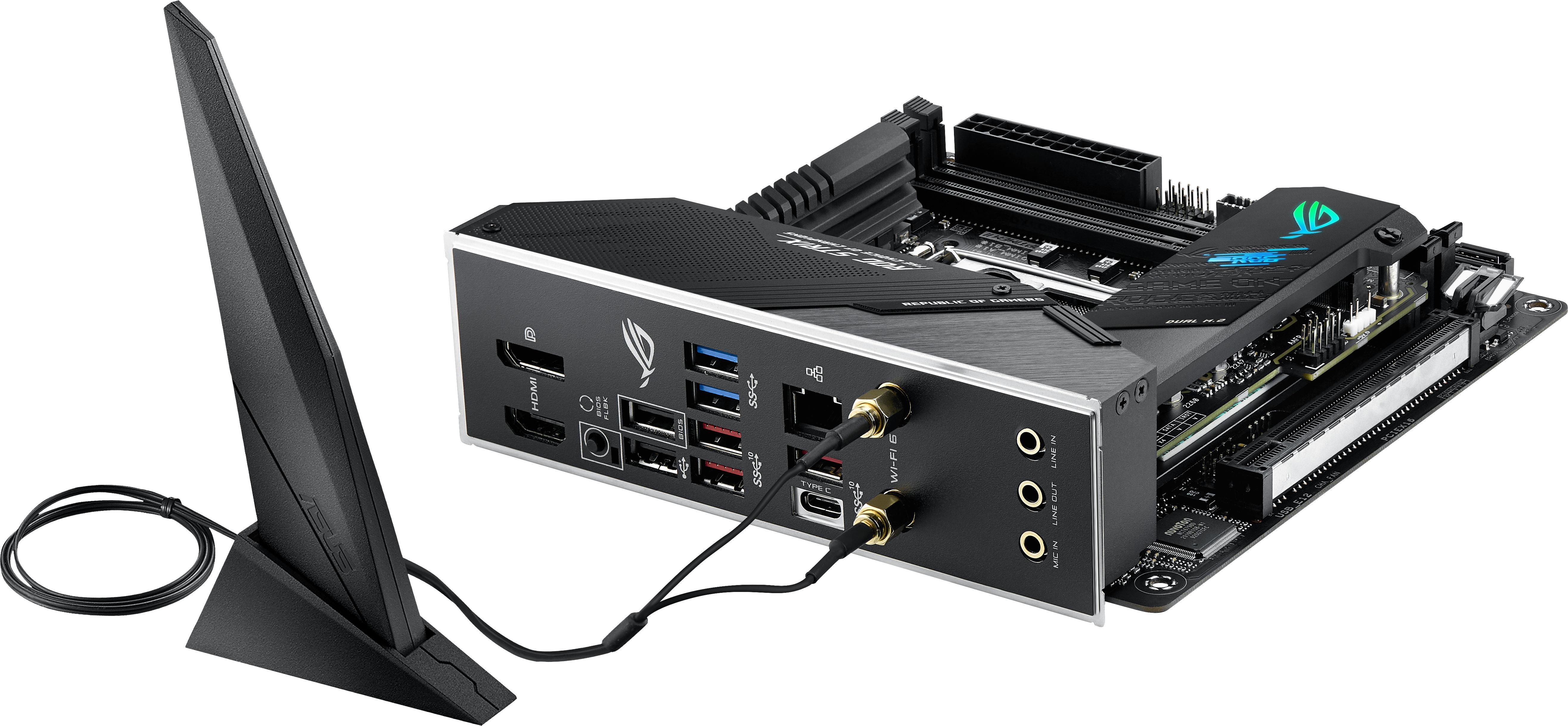Дънна платка ASUS ROG STRIX Z490-I GAMING (WI-FI)