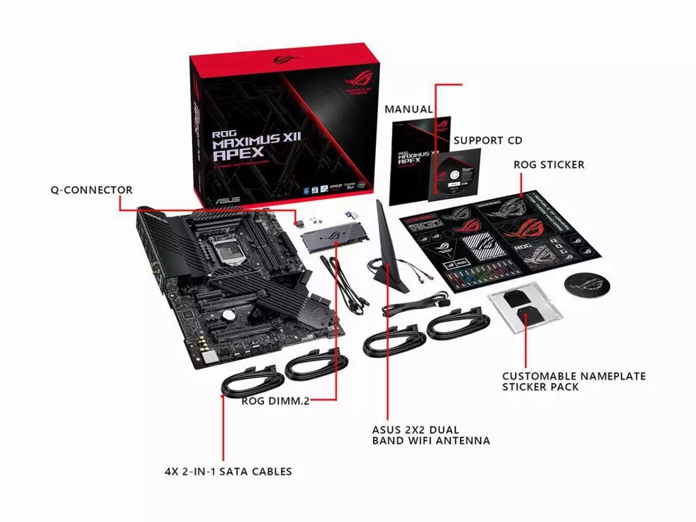 Дънна платка ASUS ROG MAXIMUS XII APEX (WiFi)