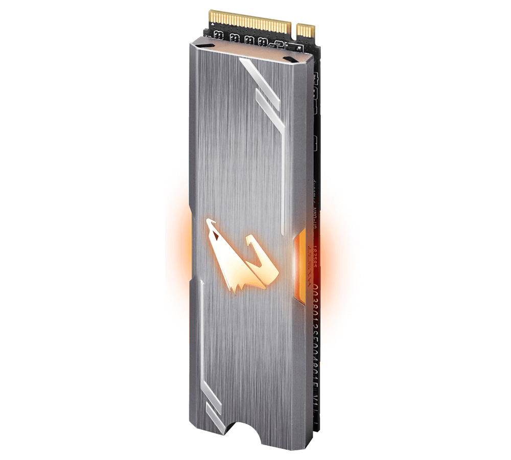 Диск SSD Gigabyte Aorus RGB 512GB M.2 PCIe NVMe 3.0 x4 