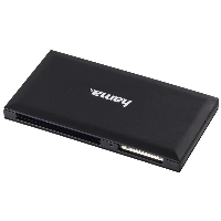 Четец за карти HAMA Multi-Card Reader, USB 3.0, SD/microSD/CF/MS, 5 Gbps, Черен