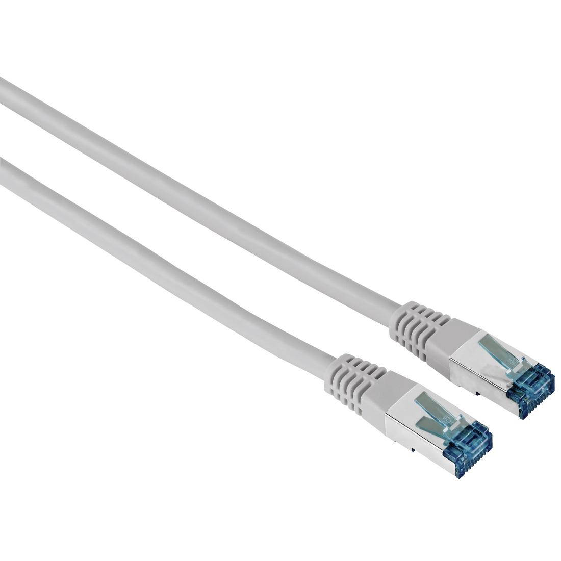 Мрежов пач кабел HAMA STP, CAT 6, RJ-45 - RJ-45, 5.0 m, Сив, булк опаковка