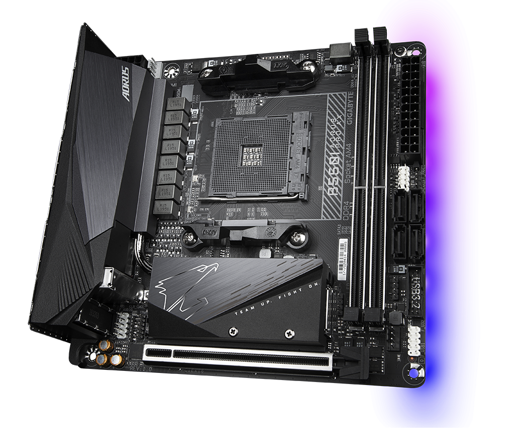 Дънна платка GIGABYTE B550I AORUS PRO AX (WI-FI)