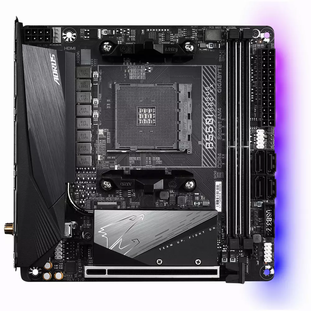 Дънна платка GIGABYTE B550I AORUS PRO AX (WI-FI)
