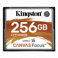 256GB CF CARD CANVAS FOCUS KIN