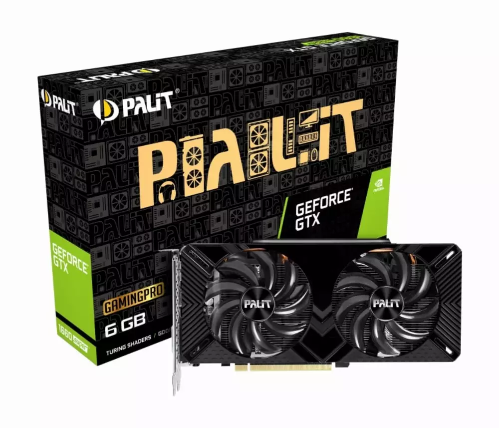 Видео карта PALIT GeForce GTX 1660 SUPER GP 6G