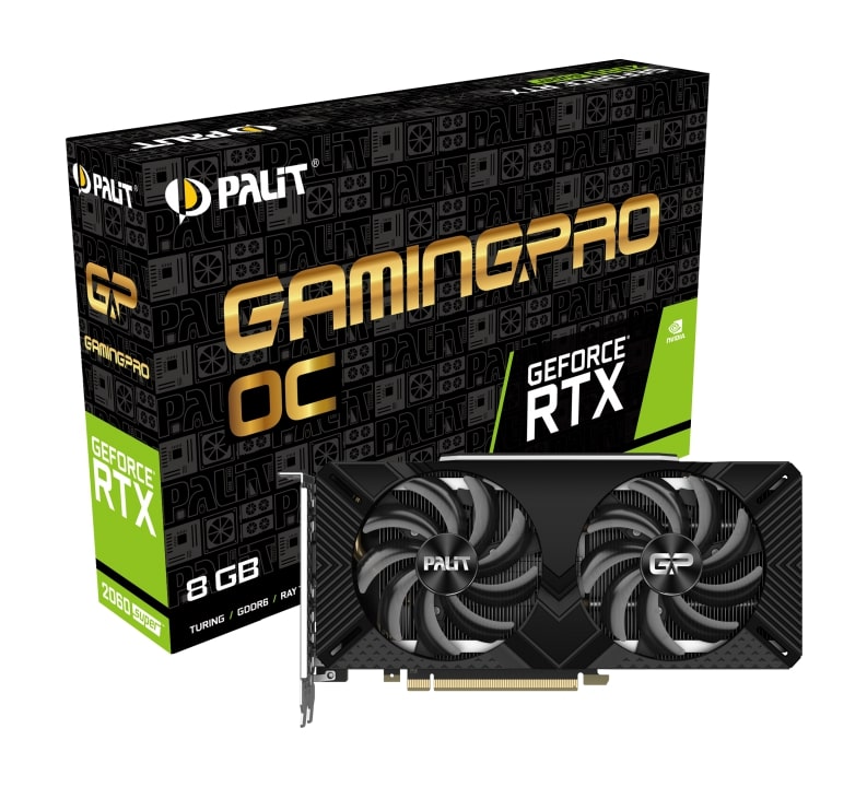 Видео карта PALIT GeForce RTX 2060 SUPER GP OC 8G