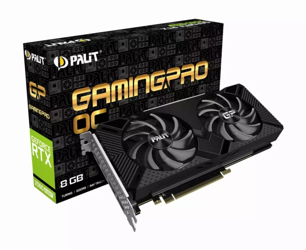 Видео карта PALIT GeForce RTX 2060 SUPER GP OC 8G