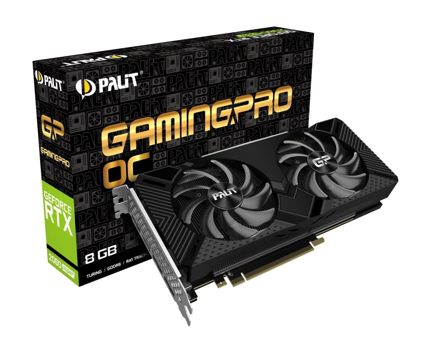 Видео карта PALIT GeForce RTX 2060 SUPER GP OC 8G